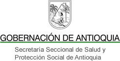 Logo Secretaria de Salud de Antioquia